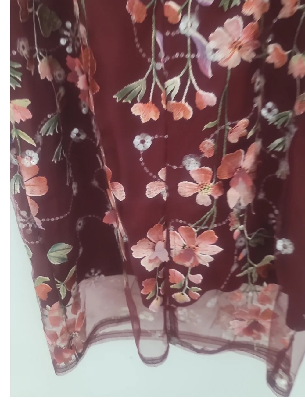 Adrianna Papell
Women's Embroidered Floral Midi Dress sz 8 NWT - Picture 5 of 9